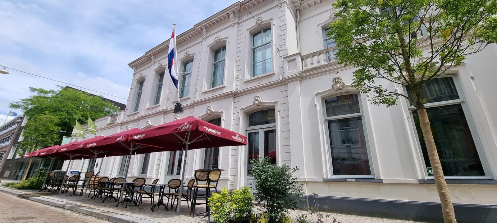 de Harmonie Tilburg Royal eagle stand.